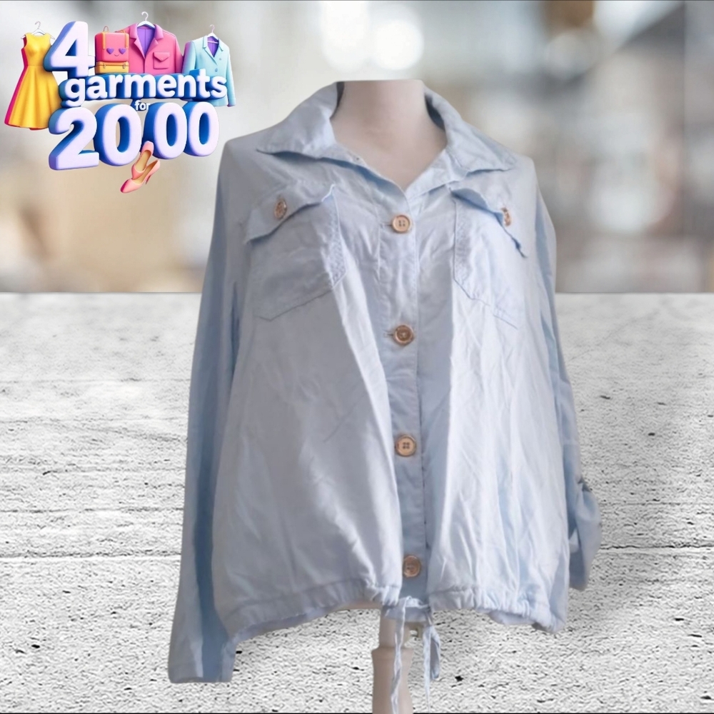 Chico's size 3P (16-18p) light weight jacket lightweight